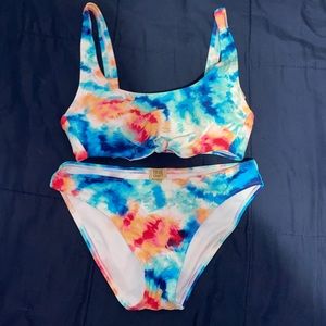 Brand new tie dye swimsuit